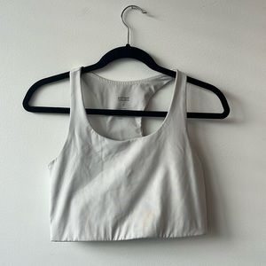 Girlfriend Collective Ivory Paloma racerback bra